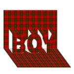 Maxwell Tartan BOY 3D Greeting Card (7x5)