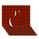 Maxwell Tartan Apple 3D Greeting Card (7x5)