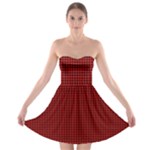Munro Tartan Strapless Bra Top Dress
