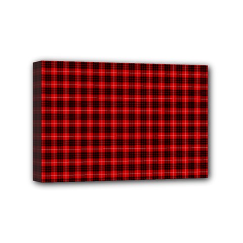 Munro Tartan Mini Canvas 6  x 4  (Stretched) from ArtsNow.com