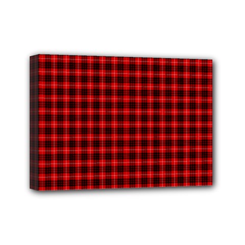 Munro Tartan Mini Canvas 7  x 5  (Stretched) from ArtsNow.com