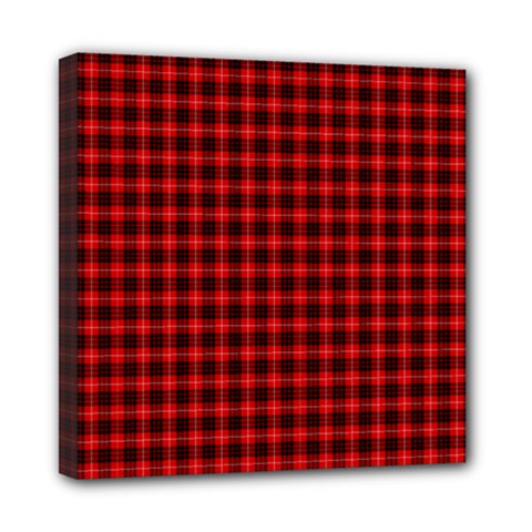 Munro Tartan Mini Canvas 8  x 8  (Stretched) from ArtsNow.com