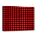 Munro Tartan Canvas 16  x 12  (Stretched)