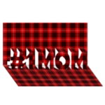 Munro Tartan #1 MOM 3D Greeting Cards (8x4)