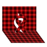 Munro Tartan Ribbon 3D Greeting Card (7x5)