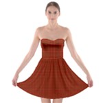 Prince of Rothesay Tartan Strapless Bra Top Dress