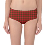 Prince of Rothesay Tartan Mid-Waist Bikini Bottoms