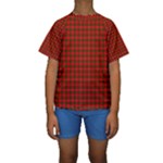 Prince of Rothesay Tartan Kid s Short Sleeve Swimwear