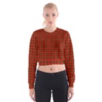 Prince of Rothesay Tartan Women s Cropped Sweatshirt