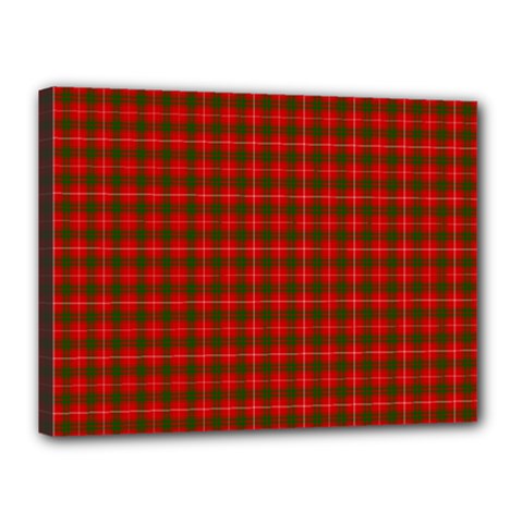 Prince of Rothesay Tartan Canvas 16  x 12  (Stretched) from ArtsNow.com