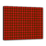 Prince of Rothesay Tartan Canvas 20  x 16  (Stretched)
