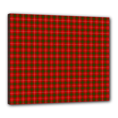 Prince of Rothesay Tartan Canvas 24  x 20  (Stretched) from ArtsNow.com