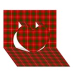 Prince of Rothesay Tartan Heart 3D Greeting Card (7x5)