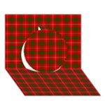 Prince of Rothesay Tartan Circle 3D Greeting Card (7x5)