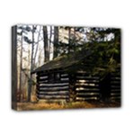 Cabin At The Pennsylvania Grand Canyon  by Ave Hurley  Deluxe Canvas 16  x 12  (Stretched) 