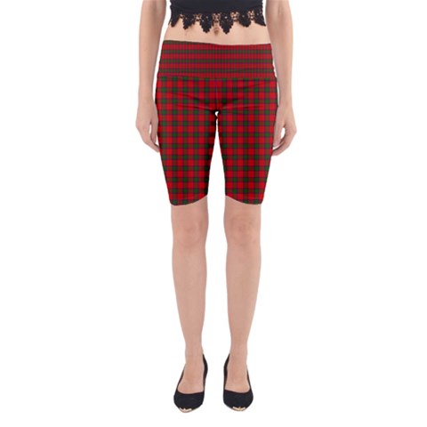 Robertson Tartan Yoga Cropped Leggings from ArtsNow.com
