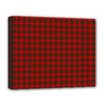 Robertson Tartan Deluxe Canvas 20  x 16  (Stretched)