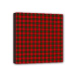 Robertson Tartan Mini Canvas 4  x 4  (Stretched)