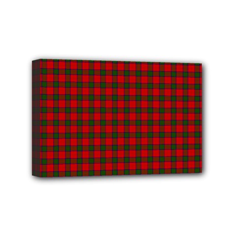 Robertson Tartan Mini Canvas 6  x 4  (Stretched) from ArtsNow.com