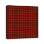 Robertson Tartan Mini Canvas 6  x 6  (Stretched)