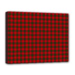 Robertson Tartan Canvas 14  x 11  (Stretched)