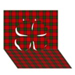 Robertson Tartan Clover 3D Greeting Card (7x5)