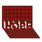 Robertson Tartan HOPE 3D Greeting Card (7x5)