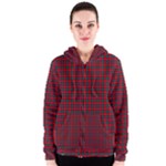 Ruthven Tartan Women s Zipper Hoodie
