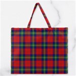 Ruthven Tartan Zipper Large Tote Bag