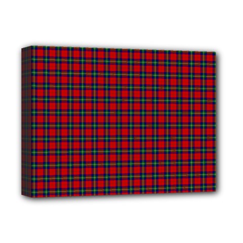 Ruthven Tartan Deluxe Canvas 16  x 12  (Stretched) from ArtsNow.com