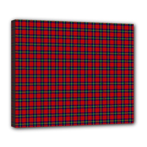 Ruthven Tartan Deluxe Canvas 24  x 20  (Stretched) from ArtsNow.com