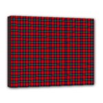 Ruthven Tartan Canvas 14  x 11  (Stretched)