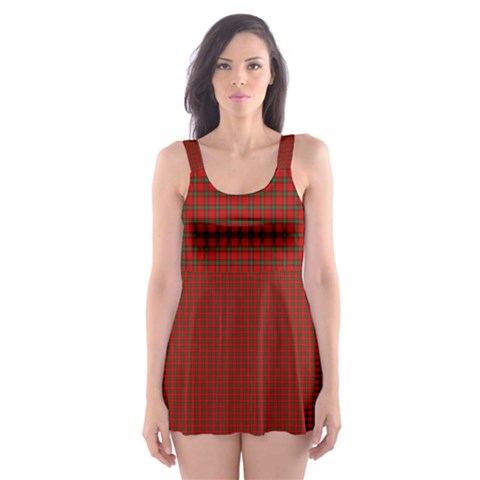 Seton Tartan Skater Dress Swimsuit from ArtsNow.com