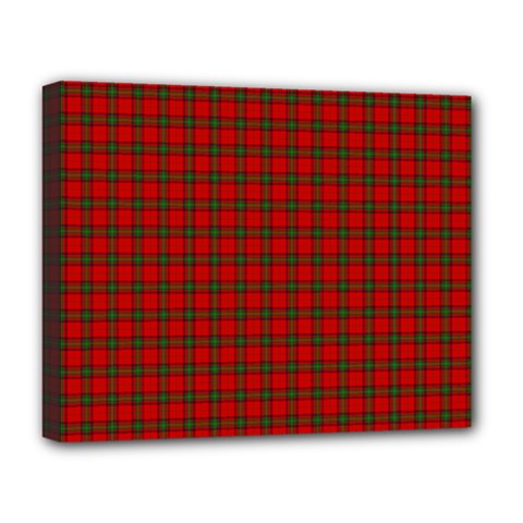 Seton Tartan Deluxe Canvas 20  x 16  (Stretched) from ArtsNow.com