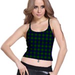 Armstrong Tartan Spaghetti Strap Bra Top