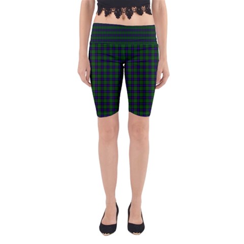 Armstrong Tartan Yoga Cropped Leggings from ArtsNow.com