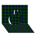 Armstrong Tartan Apple 3D Greeting Card (7x5)