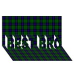 Armstrong Tartan BEST BRO 3D Greeting Card (8x4)