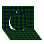 Armstrong Tartan Circle 3D Greeting Card (7x5)
