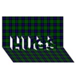Armstrong Tartan HUGS 3D Greeting Card (8x4)