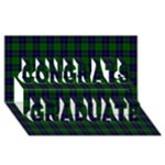 Armstrong Tartan Congrats Graduate 3D Greeting Card (8x4)