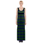Colquhoun Tartan Maxi Thigh Split Dress