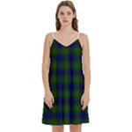Colquhoun Tartan Women s Reversible Sports Bra with Border