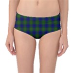 Colquhoun Tartan Mid-Waist Bikini Bottoms