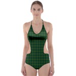 Cranstoun Tartan Cut-Out One Piece Swimsuit