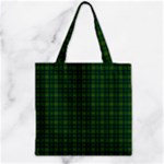 Cranstoun Tartan Zipper Grocery Tote Bag