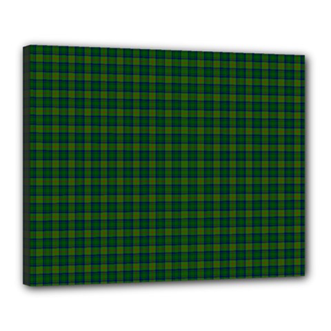 Cranstoun Tartan Canvas 20  x 16  (Stretched) from ArtsNow.com