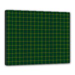 Cranstoun Tartan Canvas 20  x 16  (Stretched)