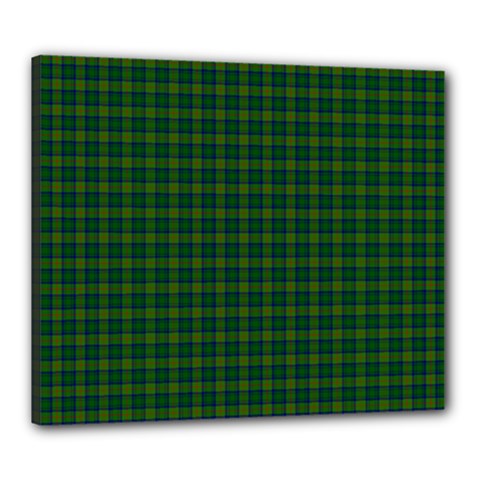 Cranstoun Tartan Canvas 24  x 20  (Stretched) from ArtsNow.com