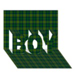 Cranstoun Tartan BOY 3D Greeting Card (7x5)